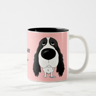 Bicolor Taza de la mamá del saltador