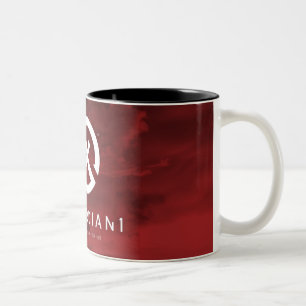 Bicolor Taza de la mañana del imperio G1