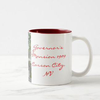 Bicolor TAZA de la mansión del gobernador - Carson City,