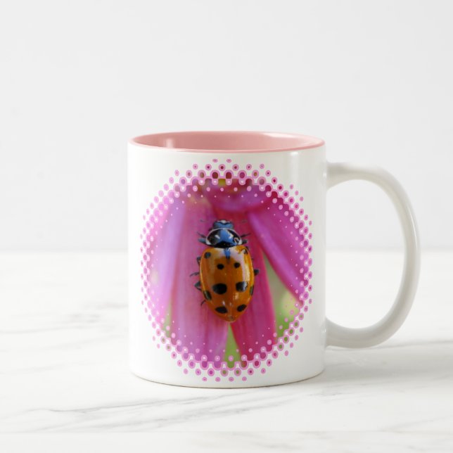 Bicolor Taza de la mariquita (Derecha)