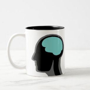 Bicolor Taza de la Mente Humana