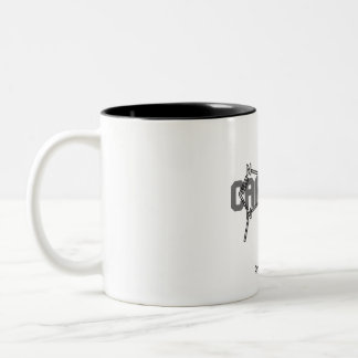 Bicolor Taza de la Molécula de Cafeína – Regalo para Nerds