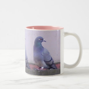 Bicolor Taza de la paloma