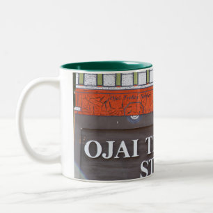 Bicolor Taza de la parada 2tone de la carretilla de Ojai
