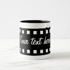 Bicolor taza de la película