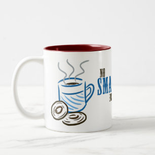 Bicolor Taza de la pequeña charla