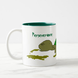Bicolor Taza de la perseverencia