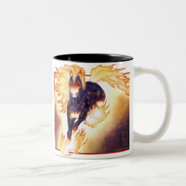 Bicolor Taza de la pesadilla