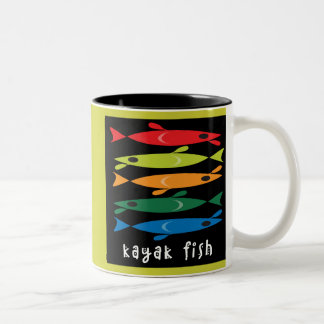 Bicolor Taza de la pesca del kajak