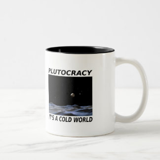 Bicolor Taza de la plutocracia
