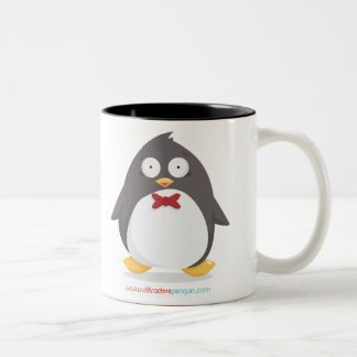Bicolor Taza de la poción del pingüino