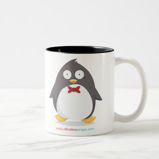 Bicolor Taza de la poción del pingüino (Derecha)