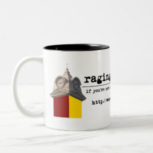 Bicolor Taza de la prensa del pollo que rabia