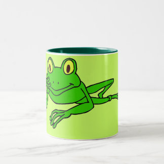 Bicolor Taza de la rana