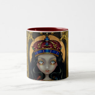 Bicolor Taza de la "reina alquímica"
