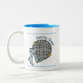 Bicolor Taza de la Reina del Baile