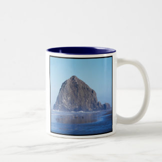 Bicolor Taza de la roca del Haystack