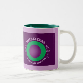 Bicolor Taza de la sabiduría