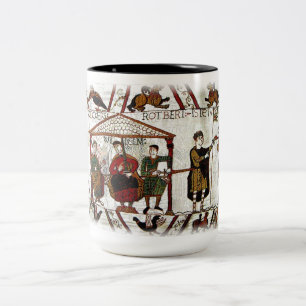 Bicolor Taza de la tapicería de Bayeux