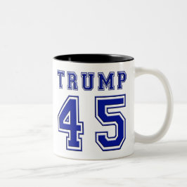 Bicolor Taza de la taza del café con leche de presidente