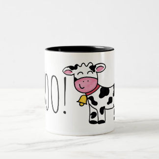 Bicolor Taza de la vaca