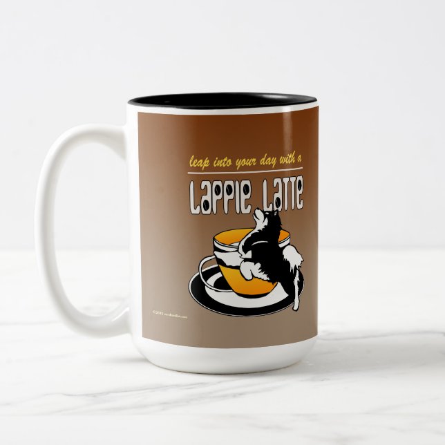 Bicolor Taza de LAPPIE LATTE (Izquierda)