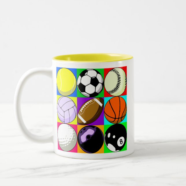 BICOLOR TAZA DE LAS BOLAS (Izquierda)