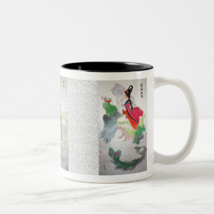 Bicolor Taza de las diosas de la fractura