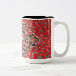 Bicolor Taza de las esteras de Makkah