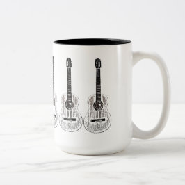Bicolor Taza de las guitarras 2013