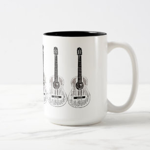 Bicolor Taza de las guitarras 2013