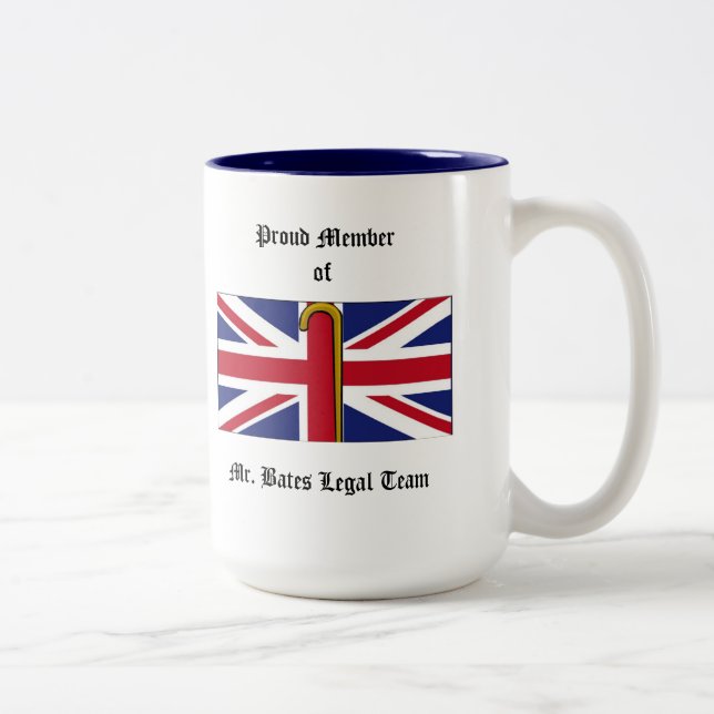 Bicolor Taza de LegalBates (Derecha)