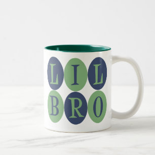 Bicolor Taza de Lil Bro