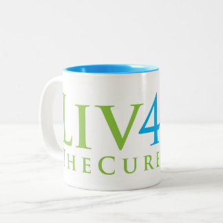 Bicolor Taza de Liv4TheCure