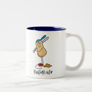 Bicolor Taza de Loco del Béisbol