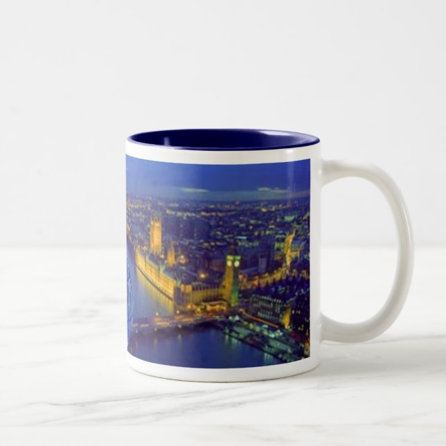 Bicolor taza de Londres (Derecha)
