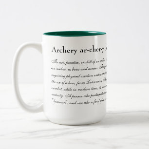 Bicolor Taza de los Archers