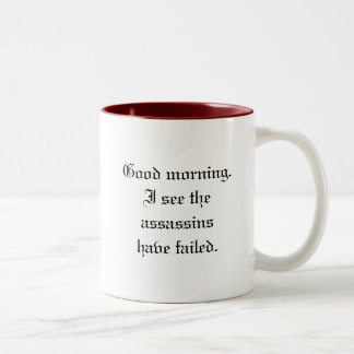 Bicolor Taza de los asesinos