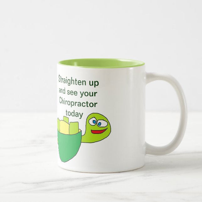 Bicolor Taza de los Chiropractors (Derecha)