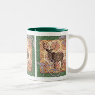 Bicolor Taza de los ciervos del dólar
