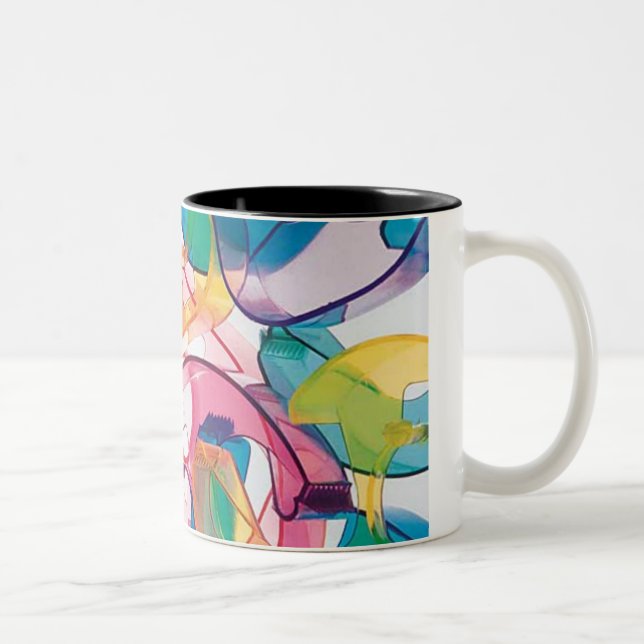 Bicolor Taza de los colores (Derecha)