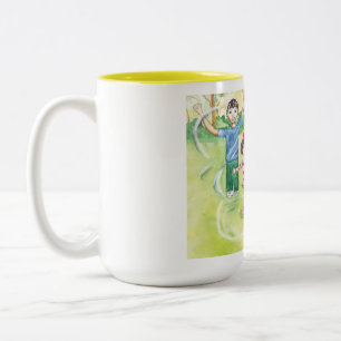 Bicolor Taza de los compinches que habla