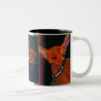 BICOLOR TAZA DE LOS DISEÑOS DE ARLO