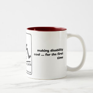 Bicolor taza de los disthis
