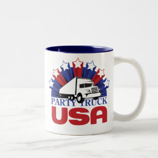 Bicolor Taza de los E.E.U.U. del camión del fiesta