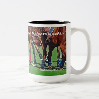 Bicolor Taza de los enganches y de los mazos del polo