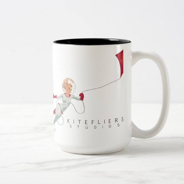 Bicolor Taza de los estudios de Kitefliers (Derecha)