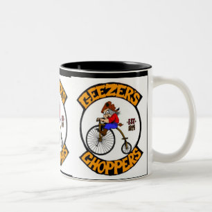 Bicolor Taza de los interruptores del Geezer