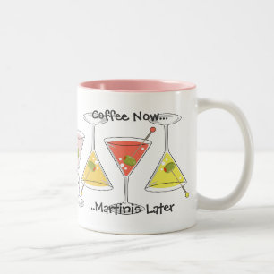 Bicolor Taza de los martinis
