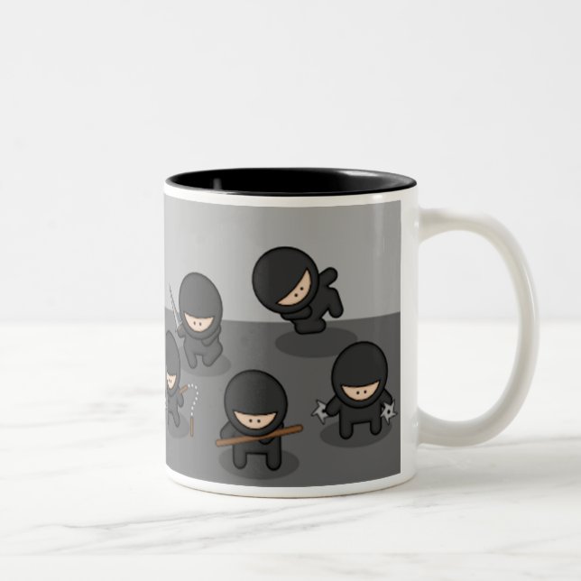 Bicolor taza de los ninjas (Derecha)